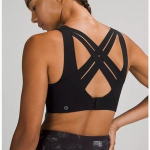 Lululemon enlite weave-back high support sports bra
